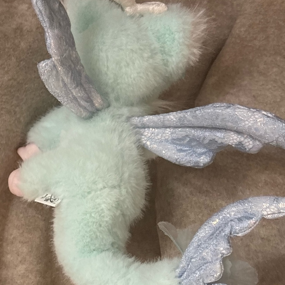 Dumia Maytree Blue Dragon Plush - Picture 4 of 4